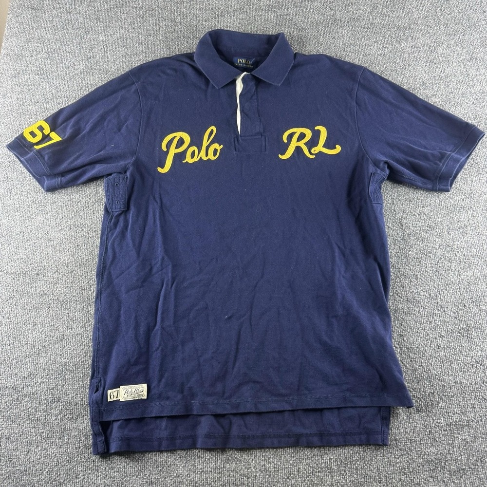 Polo Ralph Lauren Polo Shirt Mens LT Blue Graphic 67 Sporting Goods Tall